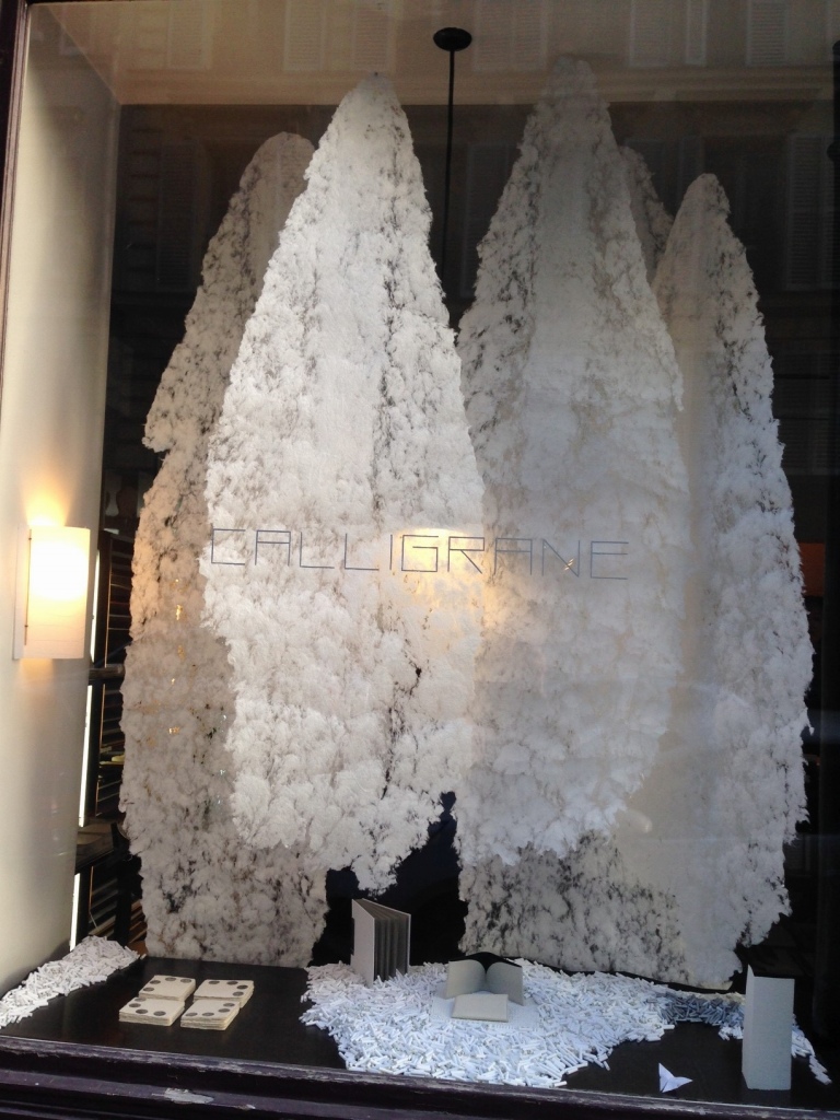 CALLIGRANE window display